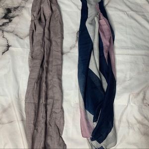 Scarves Bundle Lot of 2